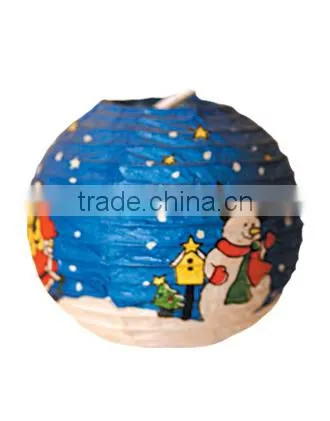 Christmas Decoration Snowing Paper Lamp Lantern photo-2