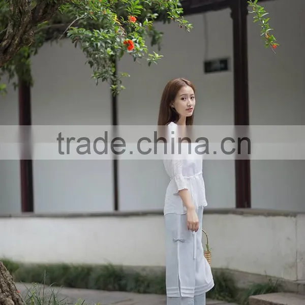 Chinese Wind Restoring Ancient Ways is Pure Color Shirt photo-3