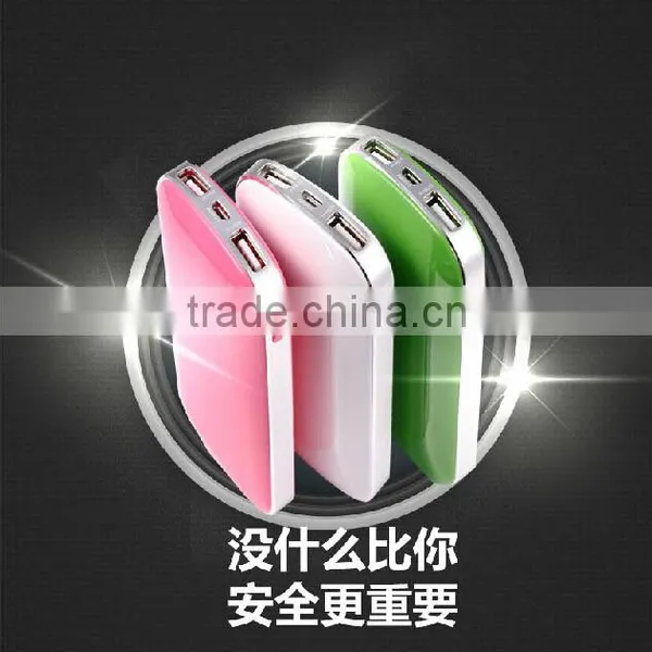 2016 Custom Logo 5200mAh USB Power Bank External Battery Portable Power Banks Customized Color USB Charger photo-2