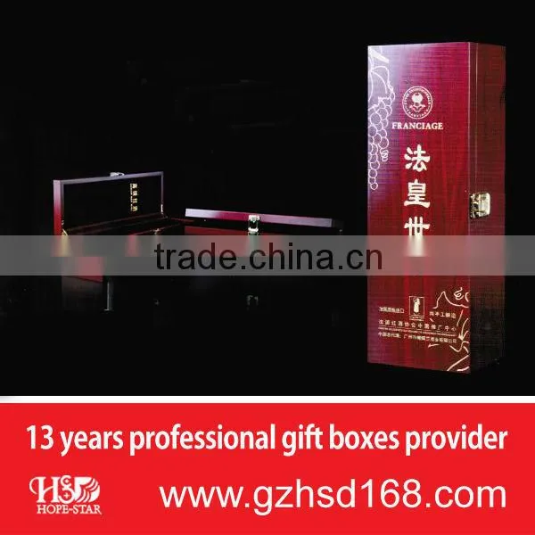 Wholesale Luxury Matte Wine Box Wine Bottle Packaging Box Custom Logo Printed Paper Cardboard Packaging Box for Wine Bottle photo-4