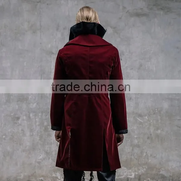 Devil Fashion 2015 Man Gothic Jacket CT00402 photo-3