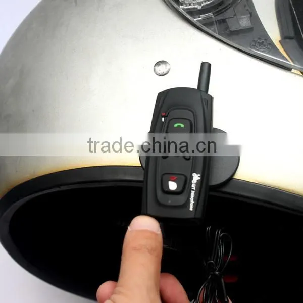Bluetooth Wireless Interphone for Motorcycle Helmet 2 Riders photo-2