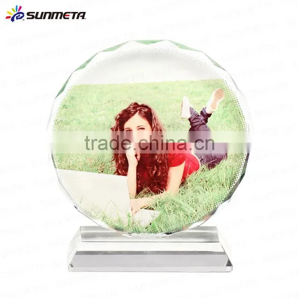 Sublimation Crystal Photo Frame Wedding Souvenir Crystal Baby Born Souvenir photo-2