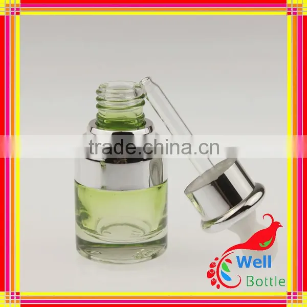 Flat Shoulder Refillable Spray With Printing Flower Cap Lotion Bottle GSB-0015R photo-5