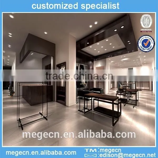 Garment Store Wood Floor Display Cabinet photo-4