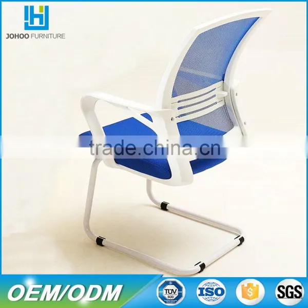 General Use Office Chairs China Manufacturer Mid Back Mesh Office Visitor Chair Without Wheels