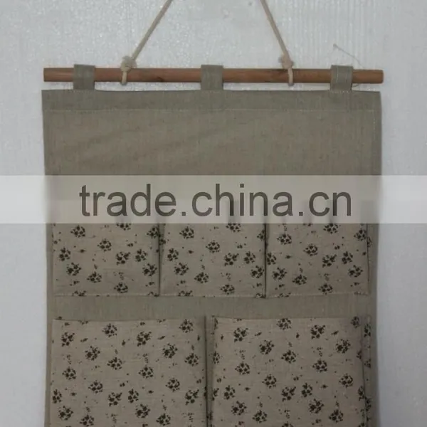 Home Decoration Hanging Fabric Bag