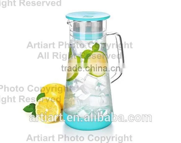 2015 New Product Original Design Fancy Glass Teapot photo-3