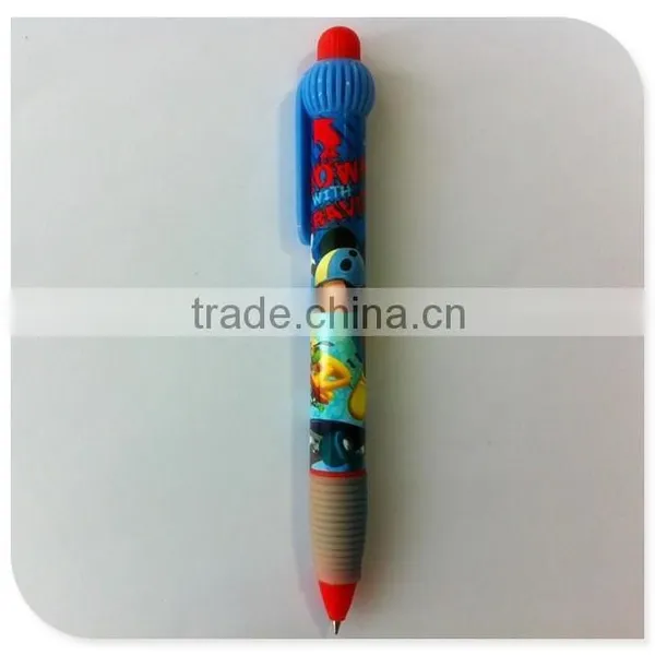 2015 Promotion Pen, Cartoon School Pen, Plastic Ballpoint Pen photo-5
