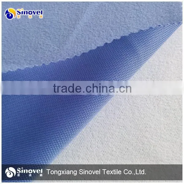 Mesh Golden Velvet/ Tricot /super Poly Knitted Fabric/polyester Fabric