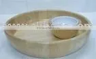 Traywith Ceramic Bowl