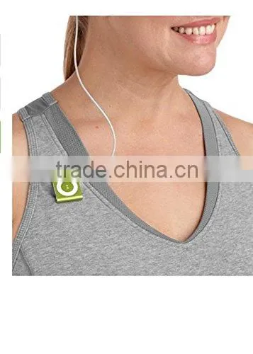 Women's Dri-More Built in Shelf Bra Racerback Tank Activewear Gym Sports photo-5