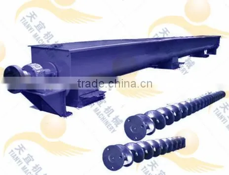 China Hot Sale New Carbon Steel Large Capacity Flexible Powder Screw Conveyor photo-4