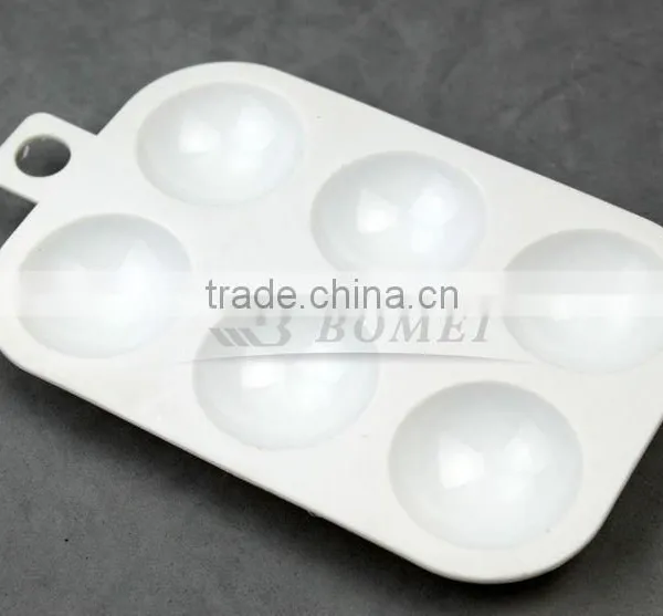 White Plastic Paint Palette Color Palette photo-2