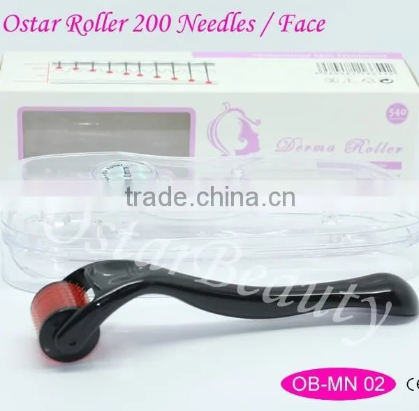 Popular 200needles Microneedle Mesotherapy Derma Roller ce Certificate OB-MN 02 photo-3