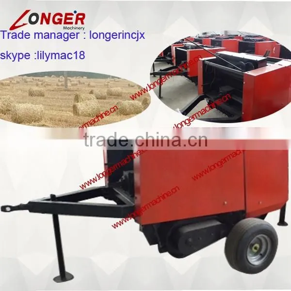 Round Straw Bundling Machine|hay crop baler|stalk baler