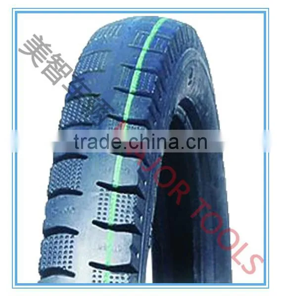 Transverse Pattern Pneumatic Rubber Wheel Autocycle Tyre photo-2