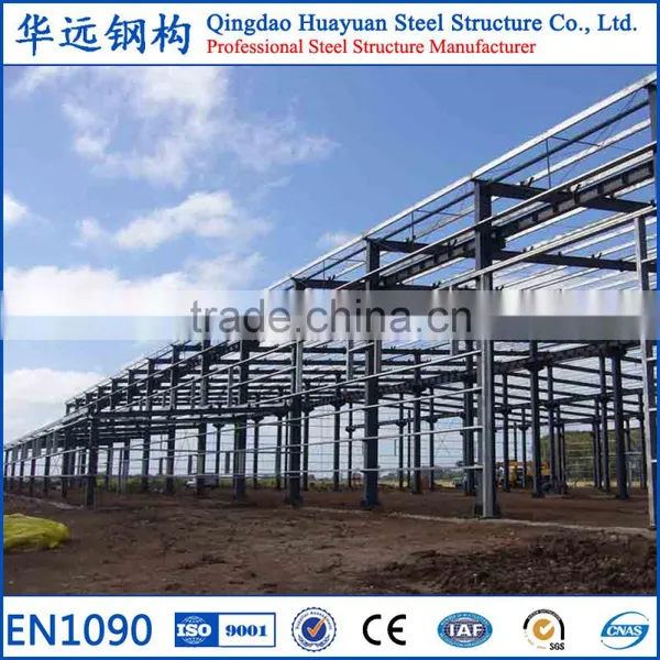 Prefabricated Steel Fabrication Workshop Layout photo-6