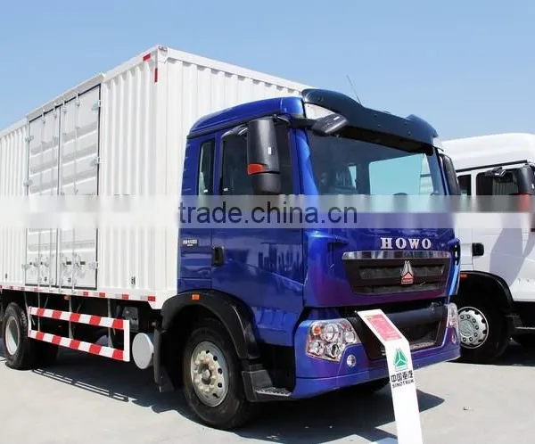 SINOTRUK T5G 140HP Euro5 4X2 10 Ton Cargo Truck / Van Truck With MAN Engine photo-2