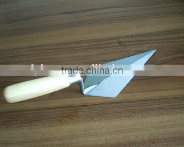 Fine Polished One Piece Forged Trowel With Wooden Handle ( Factory ) photo-5