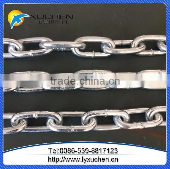 DIN5685A/C Steel Link Chain Factory Price Natural Color Link Chain photo-4