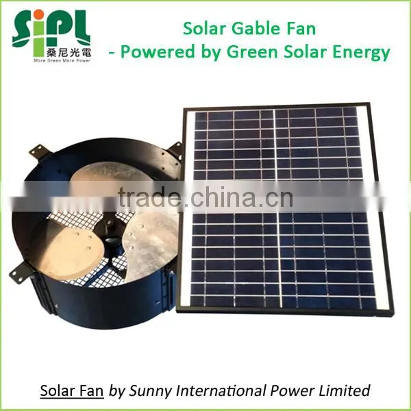 Vent Goods Solar Attic Fans for Solar Roof Extactor Gable Fans Waterproof (DC Fans) photo-2