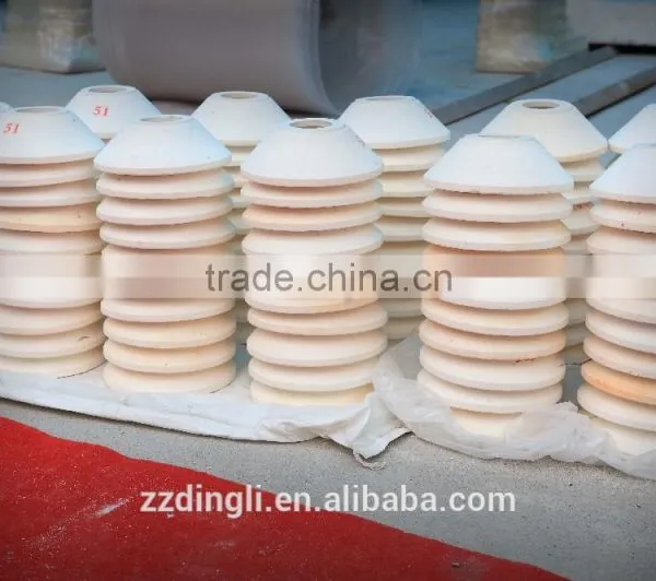 Refractory Orifice Rings, Tubes, Spouts, Plungers for Glass Furnace Gob Feeder Machines photo-3