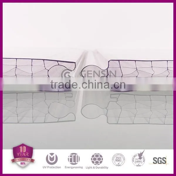 Plug Pattern Advanced Design for Vertical Polycarbonate Wall/40mm Polycarbonate Sheet photo-2