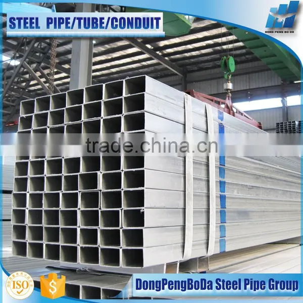 20*20*1.6 2016 Hot Sale gi Pipe Square Hollow Section Made in China photo-2