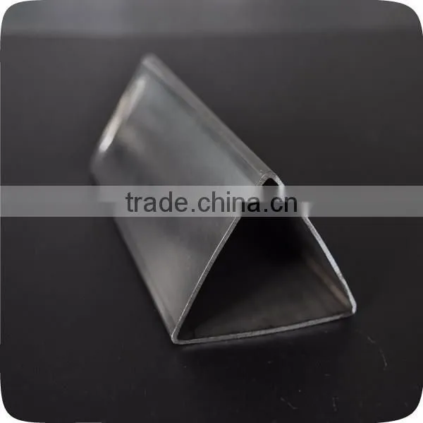 China Welded 304 2 Inch Stainless Steel Tube Triangle Pipe photo-2