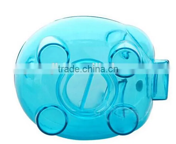 Transparent Money Box, Saving Box, Plastic Pig Shape Piggy Bank photo-3
