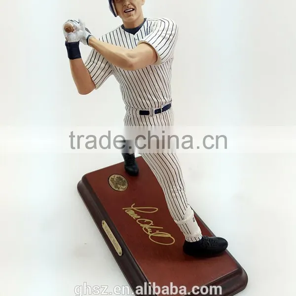 Custom Resin Bust Baseball Player Figurine photo-2