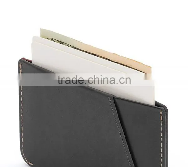Genuine Cowhide Leather Micro Sleeve Wallet photo-5