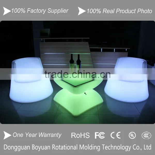 Modern Remote Control Led Bar Stools With Glowing Light photo-4