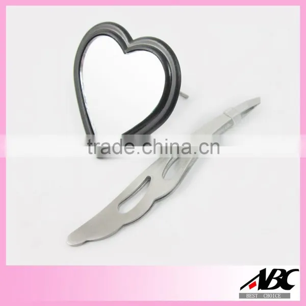 Flower Pattern Slanted Eyebrow Tweezer photo-3