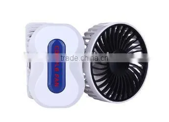 USB Desktop Folding Fan, Portable Office Couple Double Headed Small Fan LS Eplus photo-4