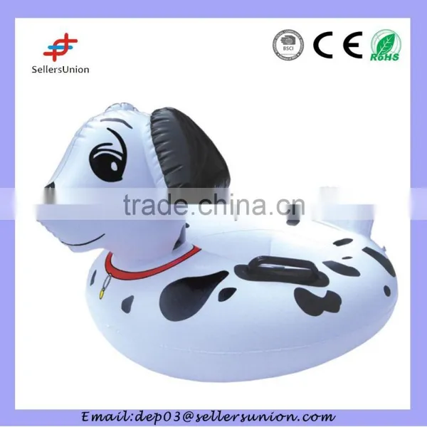 Inflatable Baby Infant Swimming Float Ring Inflatable Dog Baby