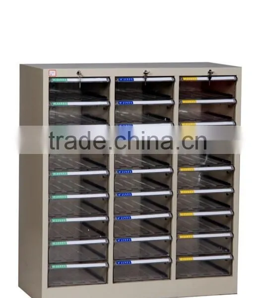 A4 Size Lockable Plastic Drawer Filing Cabinet photo-5