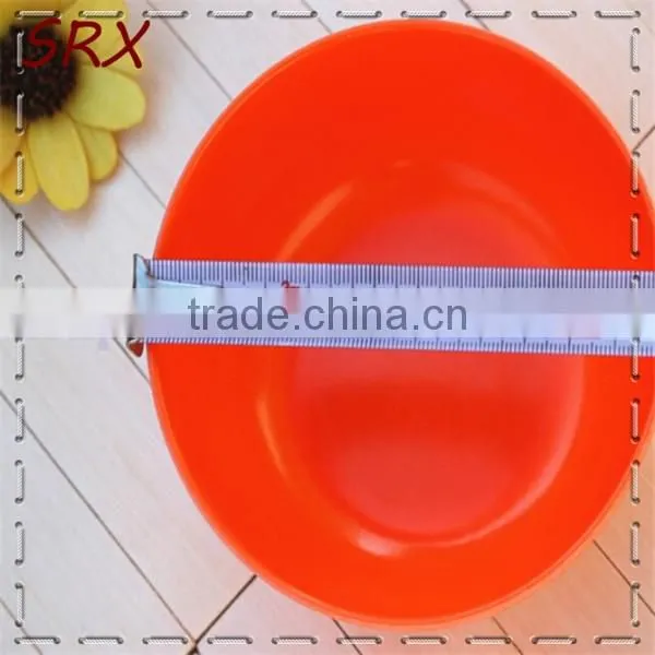 5oz 6oz 7oz Manufacture High Quality Melamine Plastic Round Red Color Salad Bowl Rice Bowl Tableware Bowl photo-3