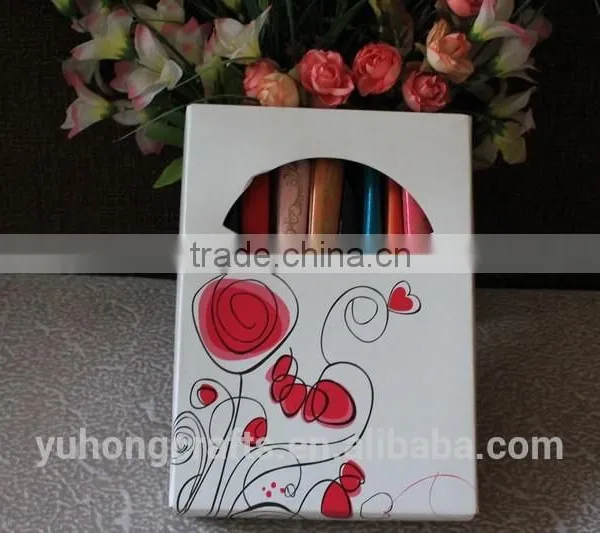 High Quality Spanish Wood Fabric Fan photo-5