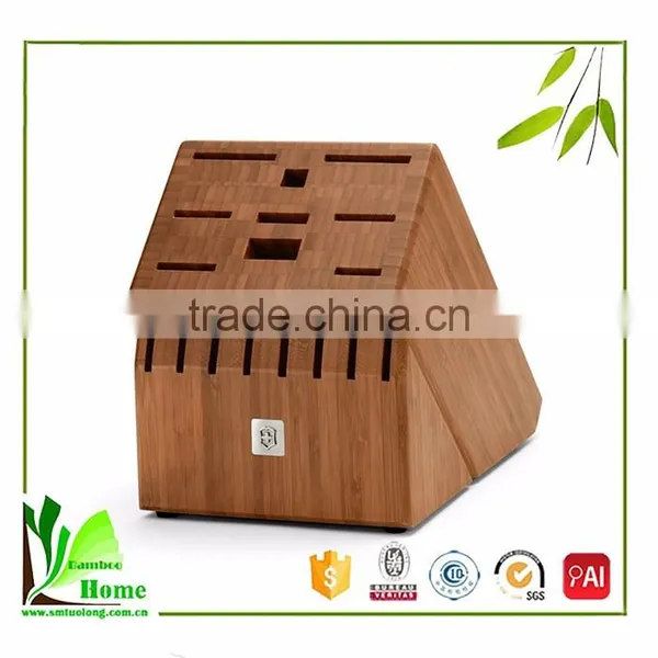 2016 New Products Bamboo Knife Block Sets With Knives photo-4