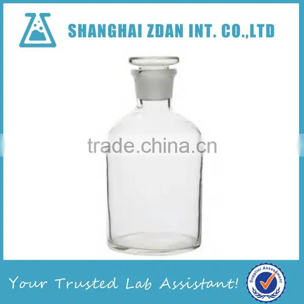 500ml Narrow Mouth Amber Glass Chemical Reagent Bottles With Ground-in Glass Stopper For Lab photo-2
