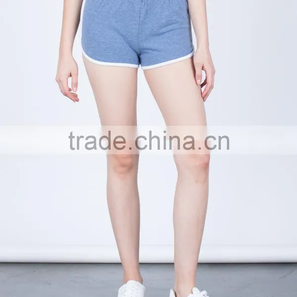 Dri Fit Shorts Wholesale Super Soft Cotton Spandex Striped Sporty Microfiber Softball Shorts Women photo-2