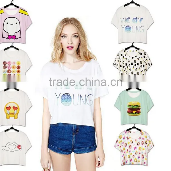 Cartoon Printed Cute Animal for Girls Tank Top for Eropean Market photo-5