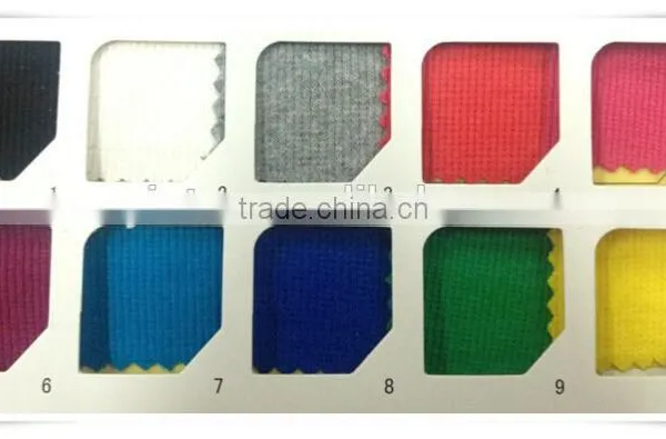 Good Elastic Cotton100 Striped 2*2 Rib Fabric photo-4