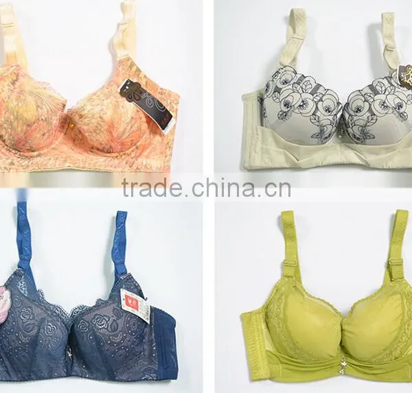 GZY Sexy and Comfortable Cheap Nylon/spandex Colored Bra photo-3