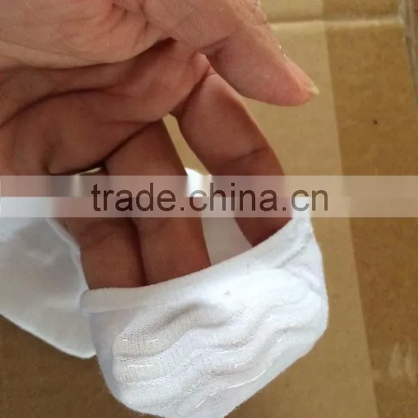Men and Lady Cotton Non Slip no Show Invisible Seamless Toe Low Cut Socks photo-6