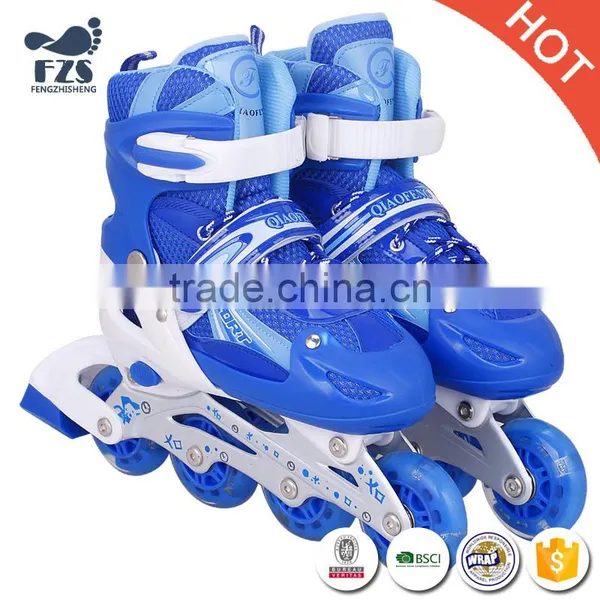 Flashing Children Quad Roller Skate 4 Wheel Skate Shoe
