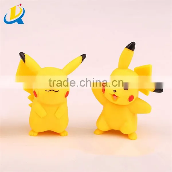 Pocket Monster Pokemon Pikachu Poke Ball Anime Plastic Figure photo-2