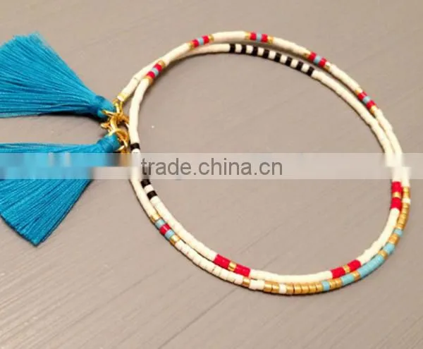 Latest Design Beads Necklaces Knotted Mala Buddhist Beads Necklace photo-3